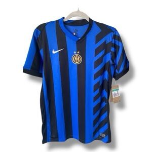 Nike Inter Milan 24/25 Home Stadium Jersey Kids Blue Black FN9143-440